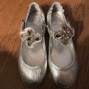 Tory Burch Minnie embellished ballet flats Size 6